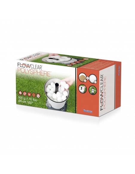 Polysphère 500g - Flowclear Gré Filtres et pompes de piscine
