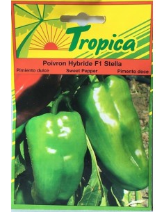 Graines de Poivron Stella - Tropica Tropica Graines du potager