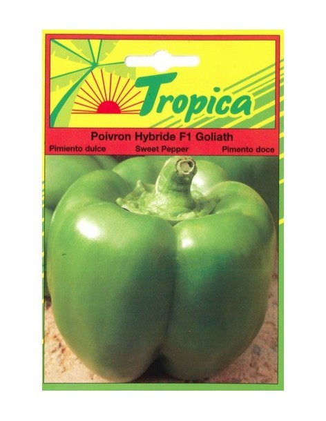 Graines de Poivron Goliath - Tropica Tropica Graines du potager