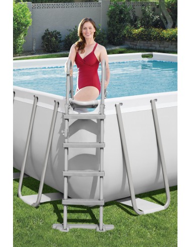 Kit Piscine tubulaire rectangulaire - L.488 x l.244 x H.122 cm - Bestway BestWay Piscines