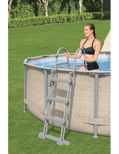 Kit Piscine tubulaire Ø 396 x H.107 cm + Auvent - Bestway BestWay Piscines