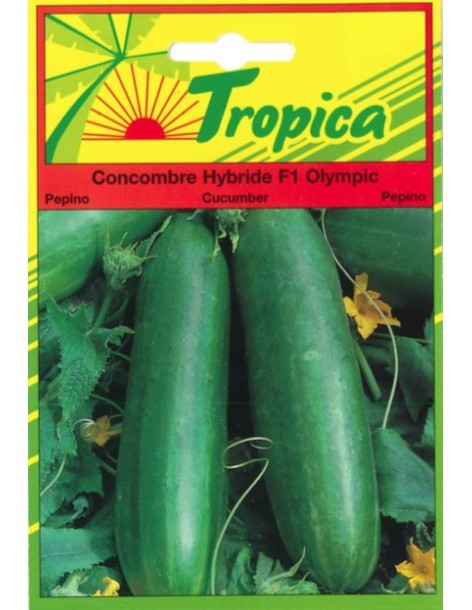 Graines de Concombre Olympic - Tropica Tropica Graines du potager