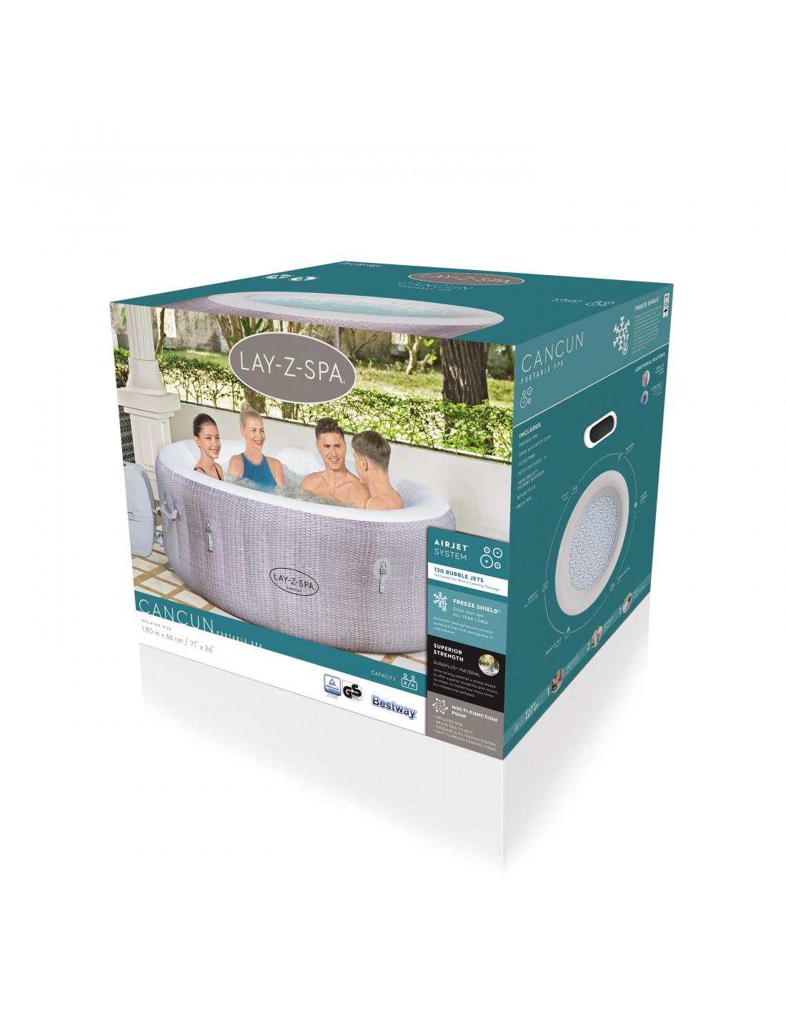 Spa rond Cancun LayzSpa Spa gonflable Noumea