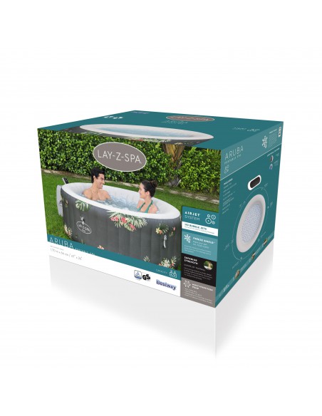 Spa rond Aruba - Lay-z-Spa BestWay Spas gonflables
