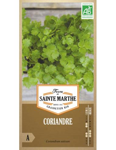 Graines de Coriandre Bio - Sainte Marthe La Ferme de Sainte Marthe Graines aromatiques