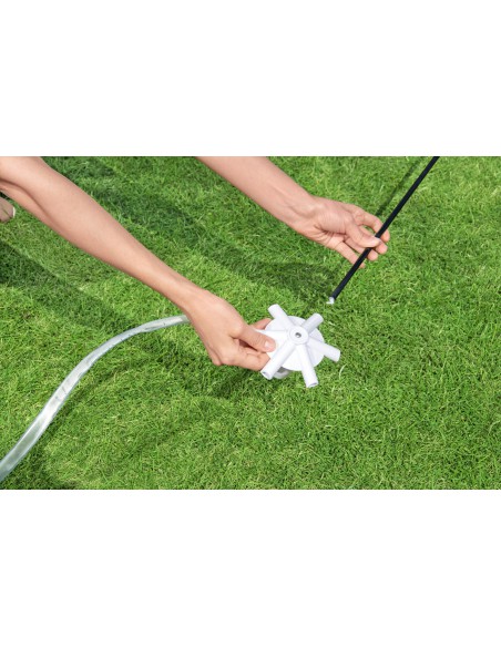 Piscine tubulaire avec tonnelle - Ø 183 x H.51 cm - Bestway BestWay Piscines