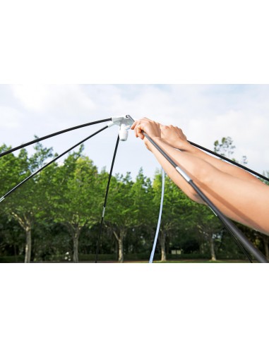 Piscine tubulaire avec tonnelle - Ø 183 x H.51 cm - Bestway BestWay Piscines