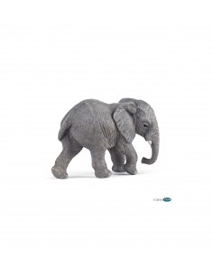 Figurine Jeune Éléphant D'Afrique Trompe Baissée - Papo Papo Figurines