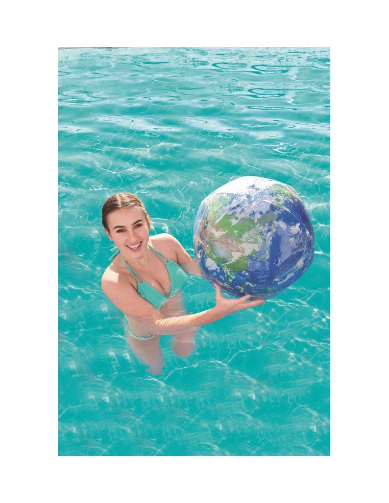 Ballon De Plage Globe Terrestre Lumière LED - Bestway BestWay Baignade et jeu de piscine
