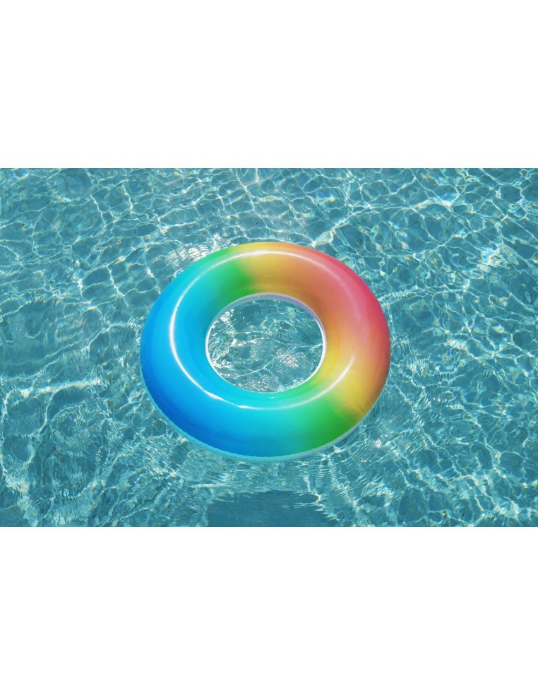 Bouée Rainbow Swing D.91cm Assorti - Bestway BestWay Baignade et jeu de piscine
