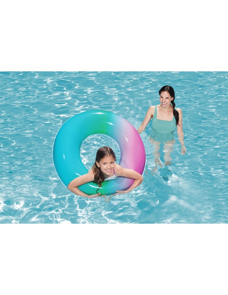 Bouée Rainbow Swing D.91cm Assorti - Bestway BestWay Baignade et jeu de piscine