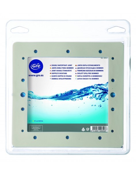 Joint Double De Skimmer Standard 20.5X19.5cm - Gré Gré Accessoires Piscine Hors-Sol