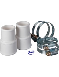 2 Liaisons Tuyaux Flottants ø38/ø32mm - Gré Gré Accessoires Piscine Hors-Sol 2