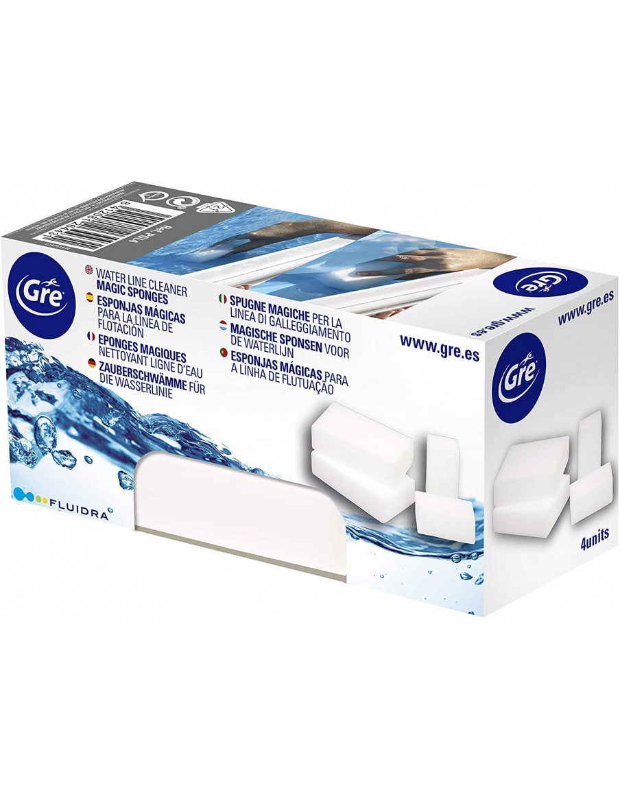 Lot de 4 Gommes - Gré Gré Nettoyage piscine et spa