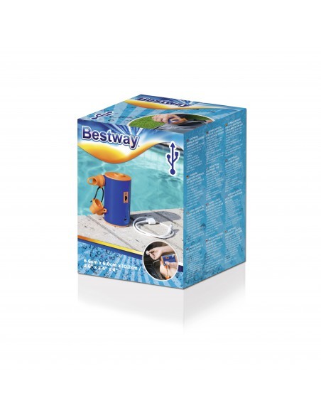 Pompe Voyage Rechargeable USB - Bestway BestWay Baignade et jeu de piscine