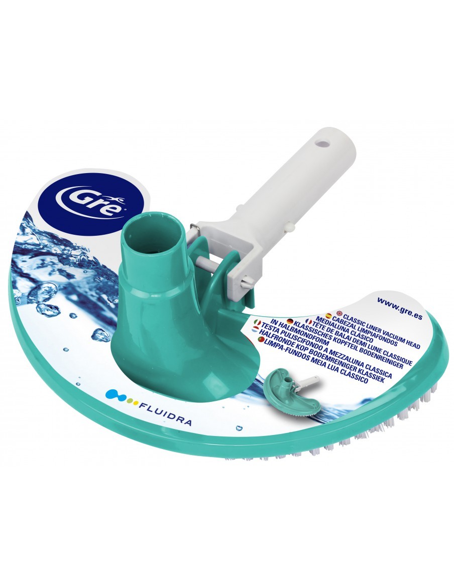 Tête De Balai 1/2 Lune Classique Medium - Gré Gré Nettoyage piscine et spa