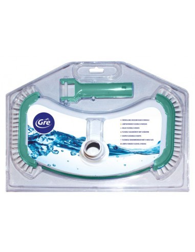 Balai Ovale Rotatif Avec Brosses Medium - Gré Gré Nettoyage piscine et spa