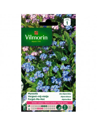 Myosotis Des Alpes Bleu - Vilmorin Vilmorin Graines de plante fleurie