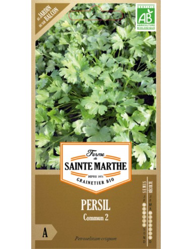 Graines de Persil Commun Bio - Sainte Marthe La Ferme Sainte Marthe Graines aromatiques