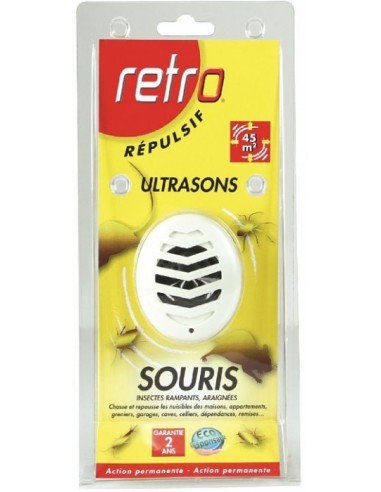 Répulsif Sonore Souris / Rampants - 2 modèles - Retro Rétro Répulsif naturel