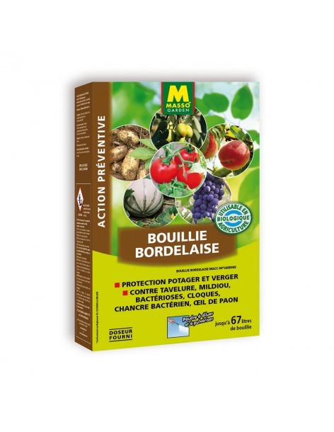 Bouillie Bordelaise 400g UAB - MASSO Masso Garden Soin des plantes