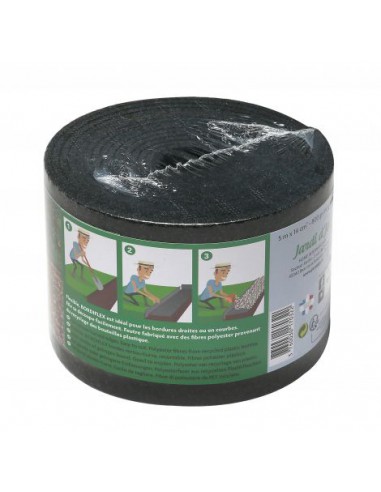 Bordure Souple Bordiflex 5mx14cm - Jardi D'jo  Film, toile de paillage et nappe anti-herbe