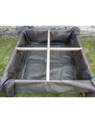 Nappe De Plantation Pour Carre Potager 2x2m - Gardenova Gardenova Film, toile de paillage et nappe anti-herbe