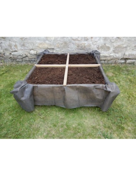 Nappe De Plantation Pour Carre Potager 2x2m - Gardenova Gardenova Film, toile de paillage et nappe anti-herbe