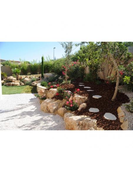 Pas Japonais Floréal sable  Pas Japonais pour l'extérieur