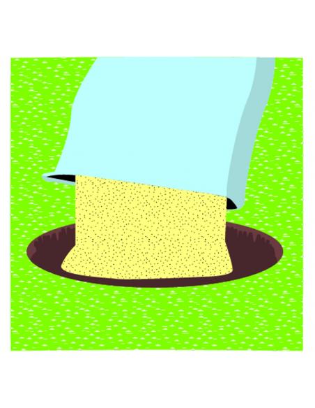 Pas Japonais Floréal sable  Pas Japonais pour l'extérieur