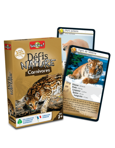 Défis Nature "Carnivores" - Bioviva Bioviva Jeux éducatifs