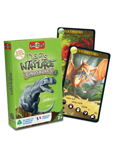 Défis Nature "Dinosaures 2" - Bioviva Bioviva Jeux éducatifs