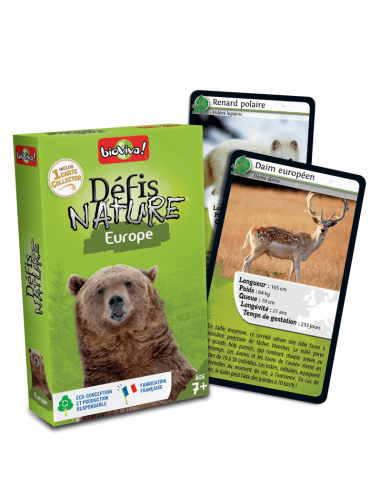 Défis Nature "Europe" - Bioviva Bioviva Jeux éducatifs