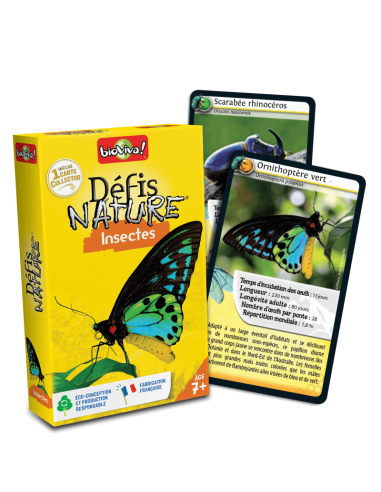 Défis Nature "Insectes" - Bioviva Bioviva Jeux éducatifs