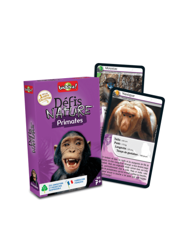 Défis Nature "Primates" - Bioviva Bioviva Jeux éducatifs