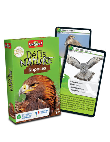 Défis Nature "Rapaces" - Bioviva Bioviva Jeux éducatifs