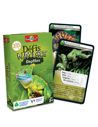 Défis Nature "Reptiles" - Bioviva Bioviva Jeux éducatifs