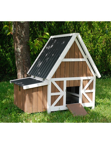 Poulailler Chicken Coop L.105 x l.65 x H.102 cm - LIFLAND Lifland Poulailler