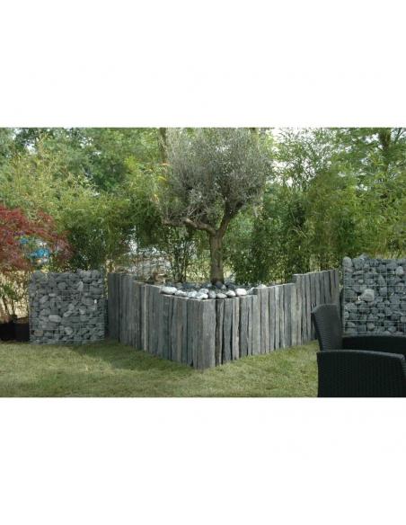 Piquet en ardoise scié  Bordures