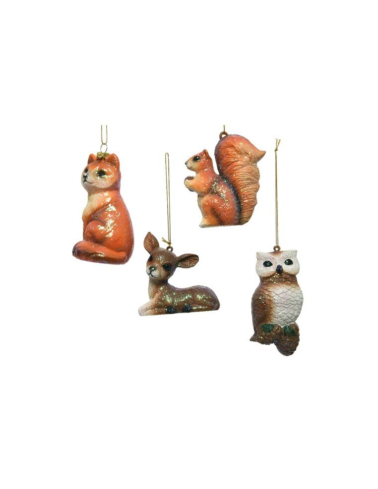 Assortiment de 3 figurines  Les animaux de la forêt