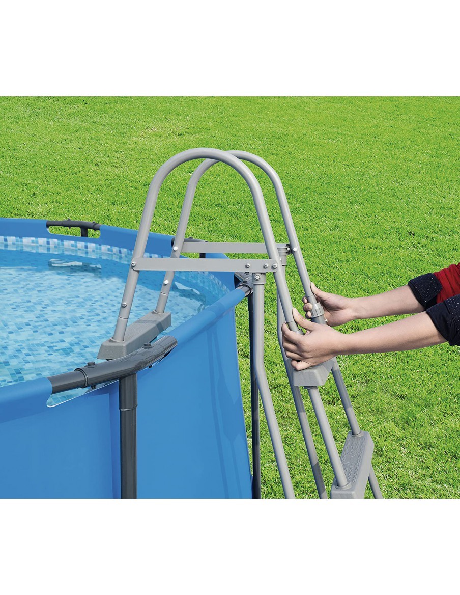 Echelle 2x 3 marches Pour piscine H.1,22 m - Bestway BestWay Accessoires pour piscines hors-sol