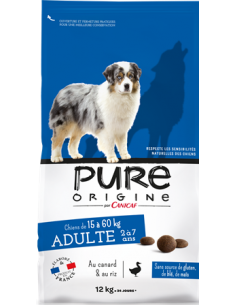 Croquette Chien +15Kg Canard 12Kg - Pure Origine Pure Origine Alimentation et croquette