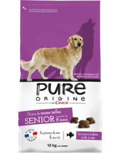 Croquette Chien Senior Poisson 12Kg - Pure Origine Pure Origine Alimentation et croquette