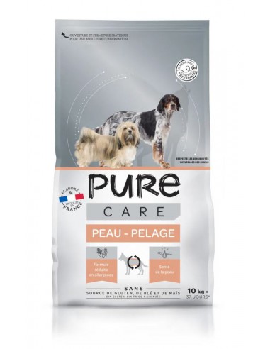 Croquette Chien Peau & Pelage 10Kg - Pure Care Pure Care Alimentation et croquette