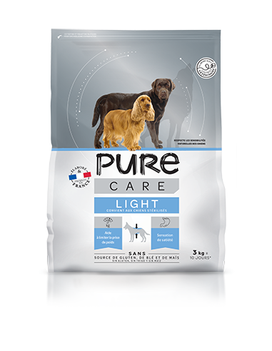 Croquette Chien Light 3Kg - Pure Care Pure Care Alimentation et croquette