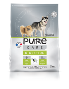 Croquette Chien Digestion 3Kg - Pure Care Pure Care Alimentation et croquette