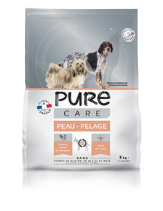 Croquette Chien Peau & Pelage 3Kg - Pure Care Pure Care Alimentation et croquette