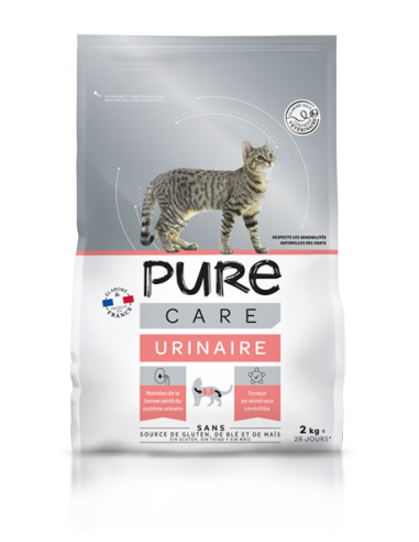 Croquette Chat Urinaire 2Kg - Pure Care Pure Care Croquettes