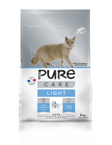 Croquette Chat Light 2Kg - Pure Care Pure Care Croquettes