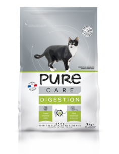 Croquette Chat Digestion 2Kg - Pure Care Pure Care Croquettes